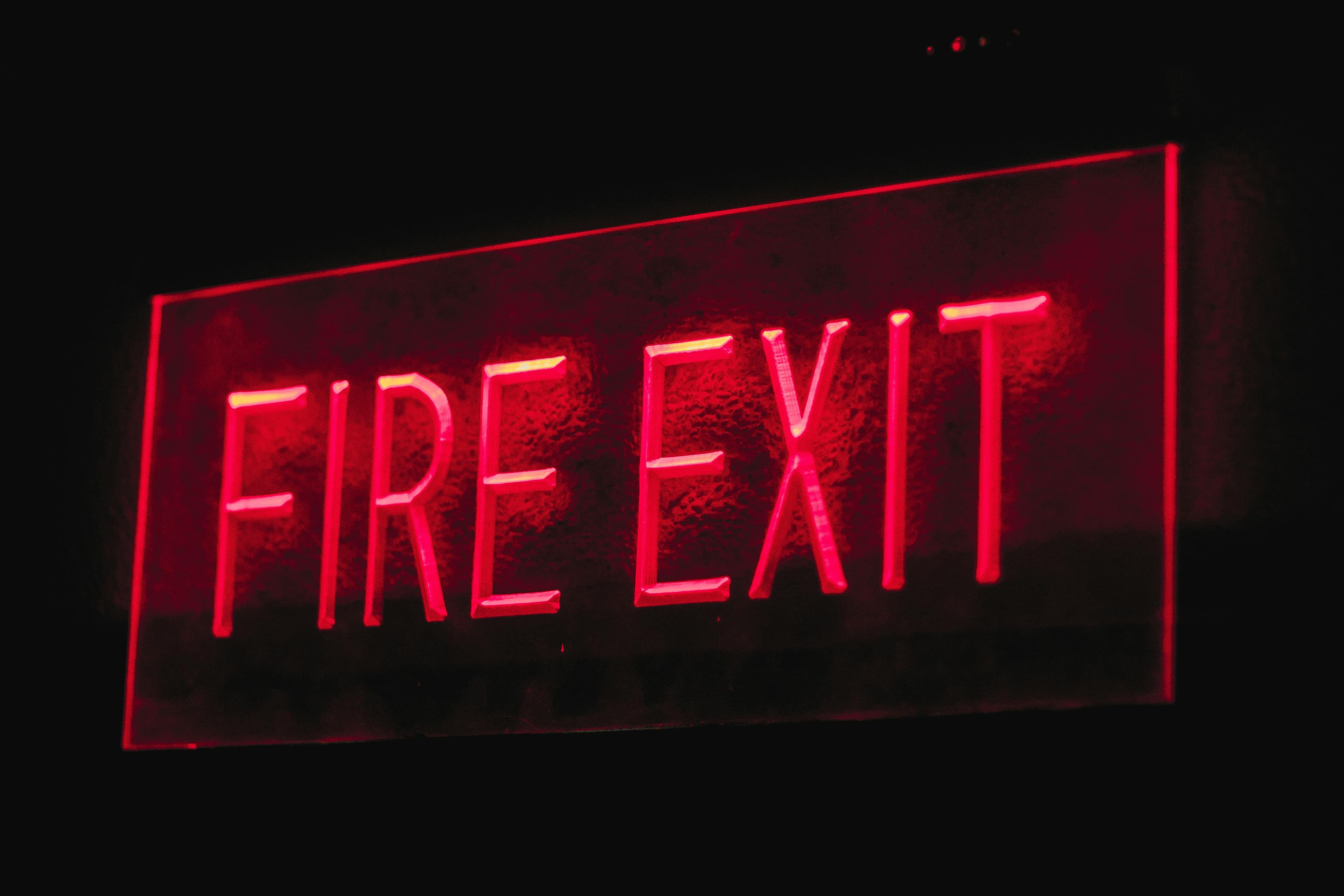 Fire Exit — trusted partner of Urgent Electrical Services Nottingham
