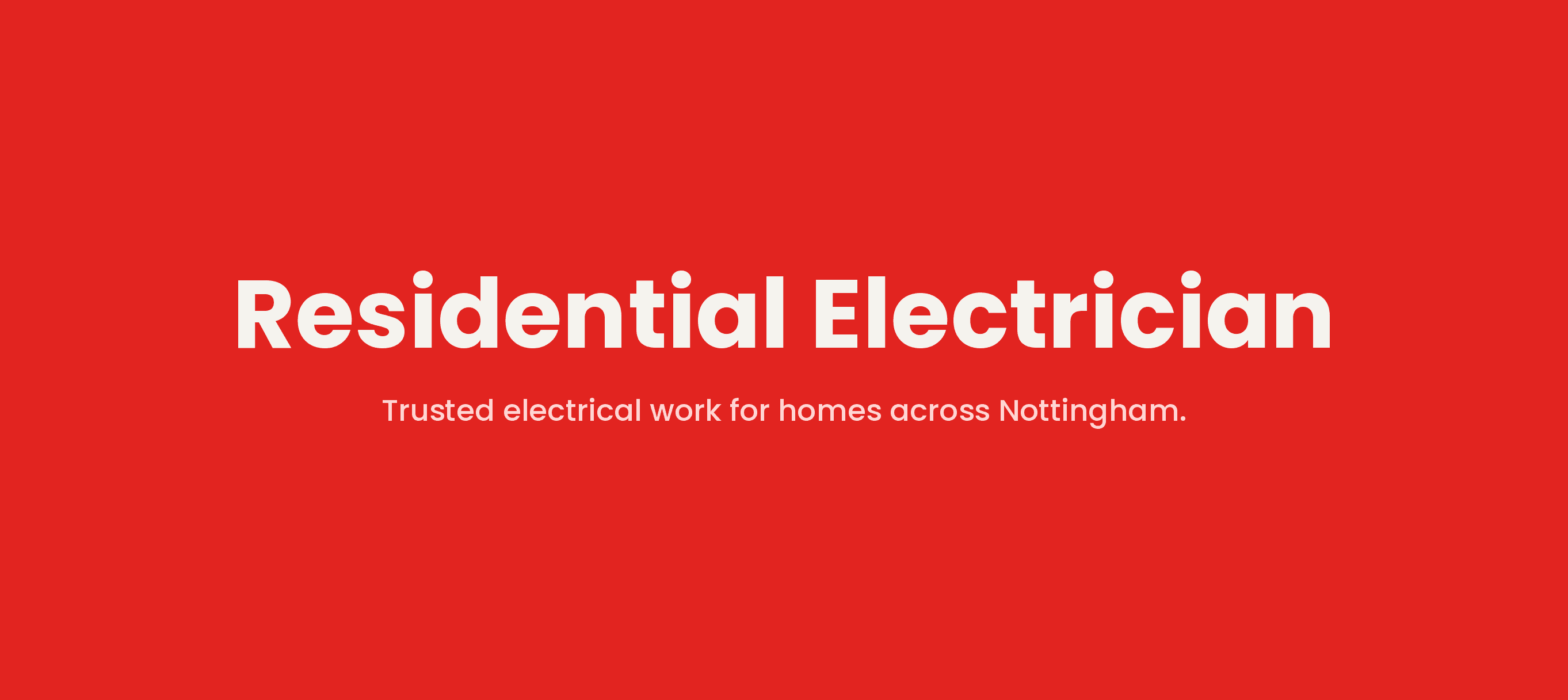 Residential Electrician