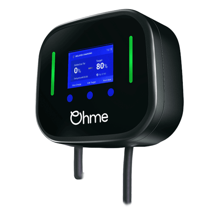 Ohme Home Pro 7.4kW 5m Tethered EV Charger — electrical service Nottingham