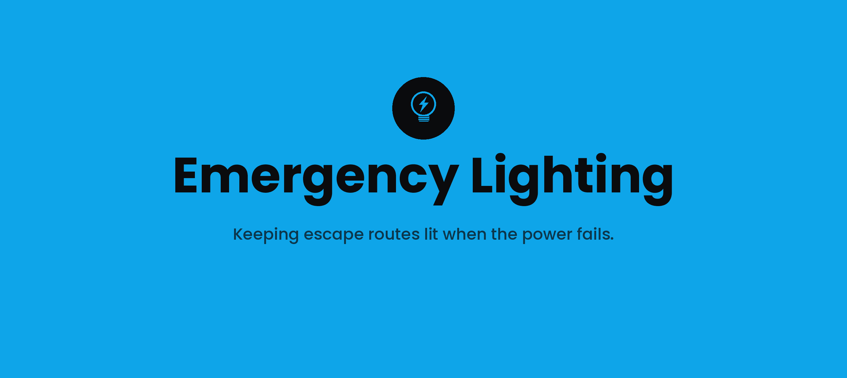 Emergency Lighting Nottingham