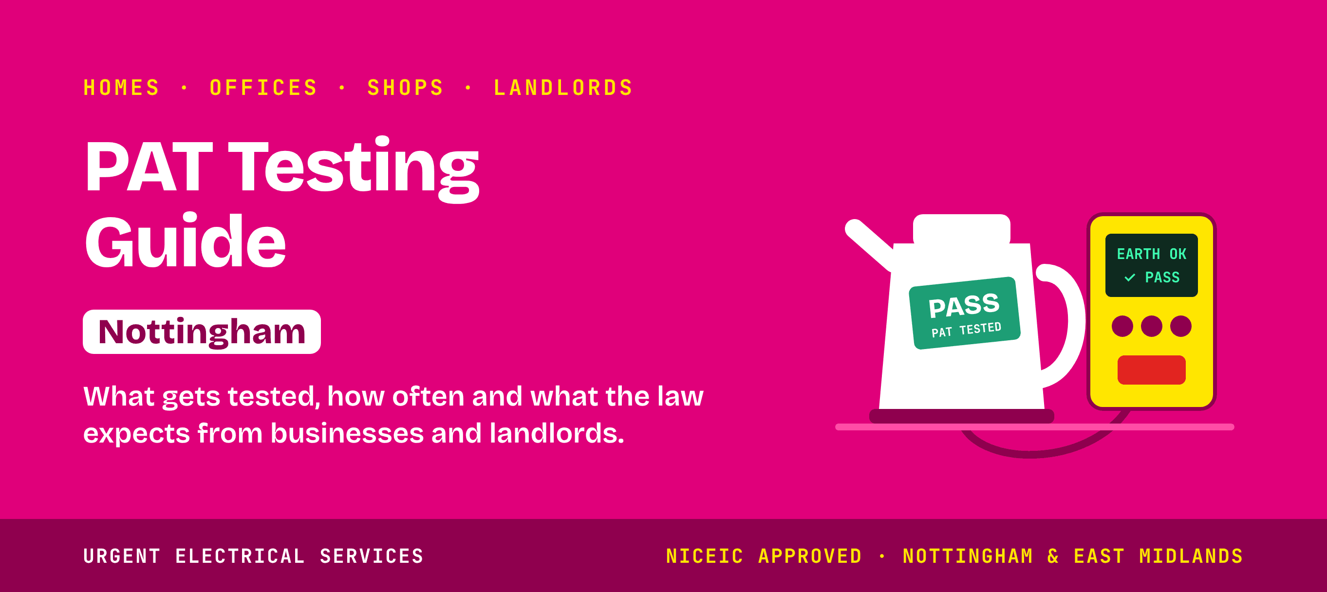 PAT Testing Guide for Nottingham